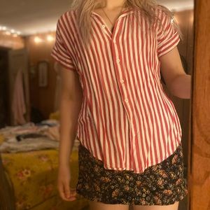 Striped Button Up Shirt